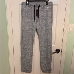 Heather blue sweatpants joggers